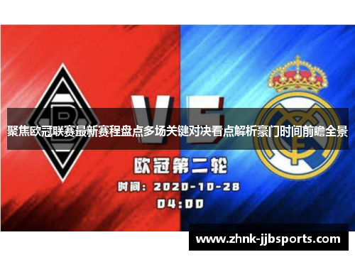聚焦欧冠联赛最新赛程盘点多场关键对决看点解析豪门时间前瞻全景